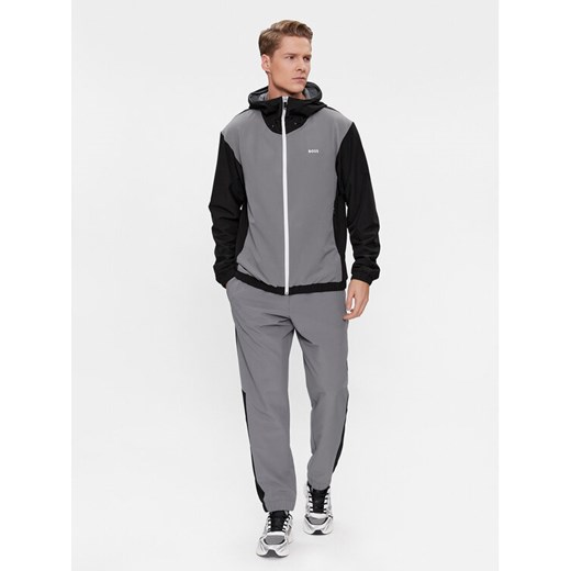 Boss Dres TR_Rinzler 50504604 Szary Regular Fit ze sklepu MODIVO w kategorii Dresy męskie - zdjęcie 181053534
