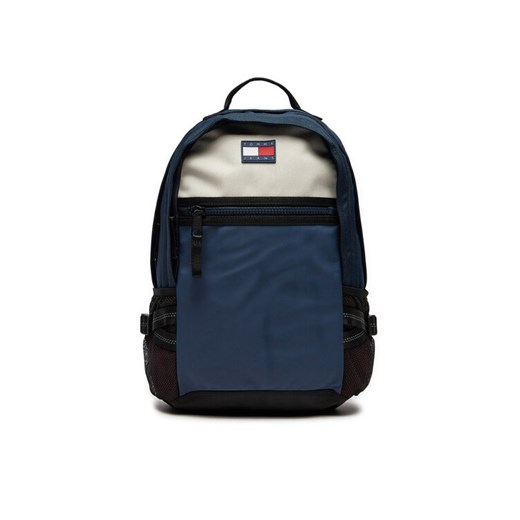 Tommy Jeans Plecak Mochila color block con logo engomado de hombre AM0AM12611 Granatowy ze sklepu MODIVO w kategorii Plecaki - zdjęcie 181053862