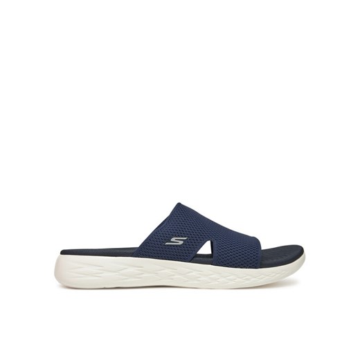Skechers Klapki On-The-Go 600-Oceanside 140003/NVY Granatowy ze sklepu MODIVO w kategorii Klapki damskie - zdjęcie 181055201