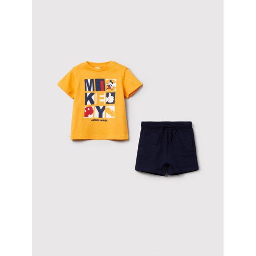 OVS Komplet t-shirt i spodenki DISNEY 1481190 Kolorowy Regular Fit ze sklepu MODIVO w kategorii Komplety niemowlęce - zdjęcie 181056611