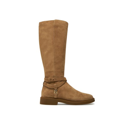 MICHAEL Michael Kors Kozaki Abigail Boot 40F4ABMB5S Beżowy ze sklepu MODIVO w kategorii Kozaki damskie - zdjęcie 181056732