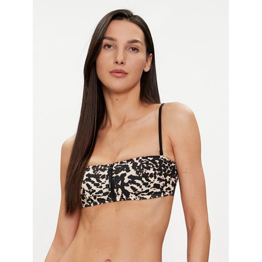 Calvin Klein Swimwear Góra od bikini KW0KW02494 Czarny ze sklepu MODIVO w kategorii Stroje kąpielowe - zdjęcie 181057601