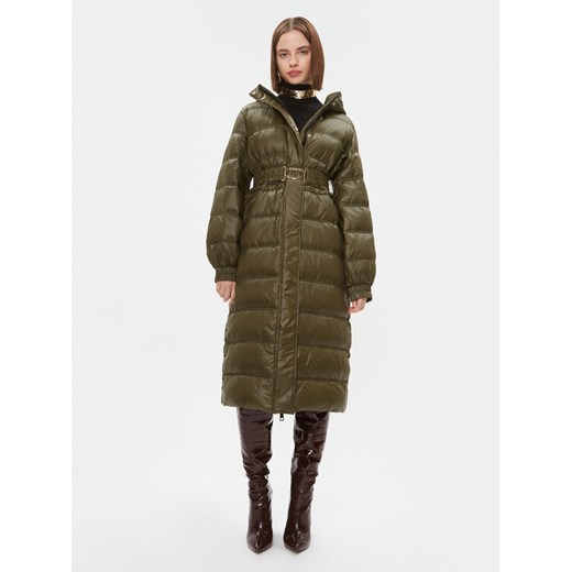 TWINSET Kurtka puchowa 232TT2351 Zielony Regular Fit ze sklepu MODIVO w kategorii Kurtki damskie - zdjęcie 181059251
