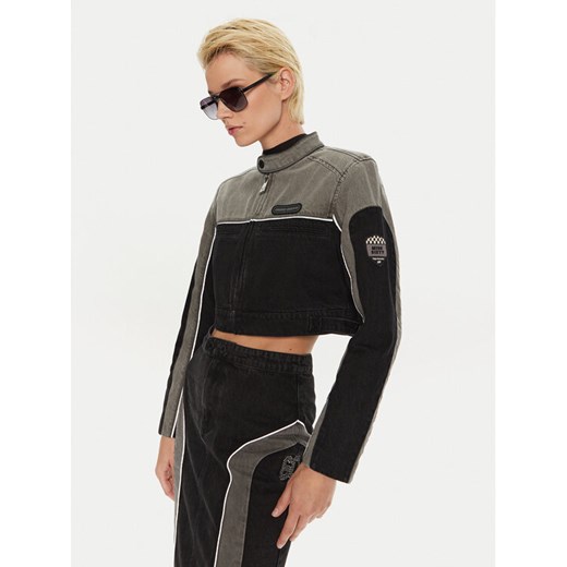 Miss Sixty Kurtka jeansowa 6L3WJ4990000 Czarny Regular Fit ze sklepu MODIVO w kategorii Kurtki damskie - zdjęcie 181059573