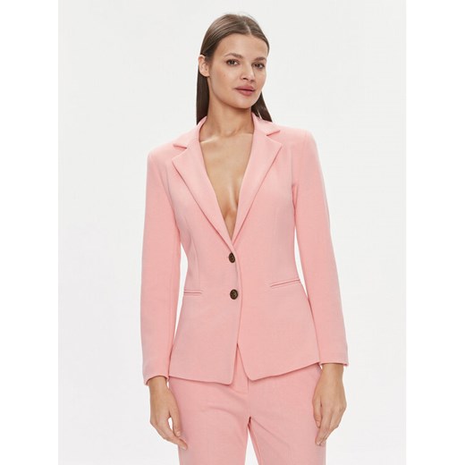 Marella Marynarka Lia 2413911024 Różowy Regular Fit ze sklepu MODIVO w kategorii Marynarki damskie - zdjęcie 181060522