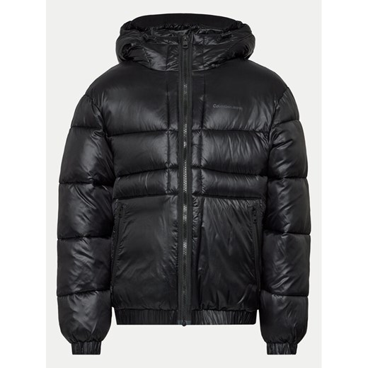 Calvin Klein Jeans Kurtka zimowa J30J321976 Czarny Regular Fit ze sklepu MODIVO w kategorii Kurtki męskie - zdjęcie 181061303