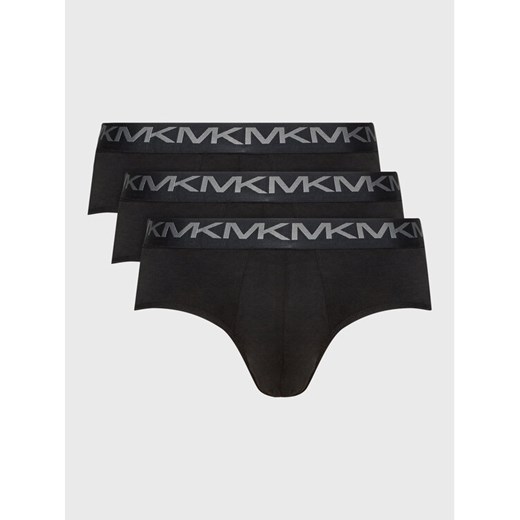 Michael Kors Komplet 3 par slipów 6BR1L10033 Czarny ze sklepu MODIVO w kategorii Majtki męskie - zdjęcie 181061390
