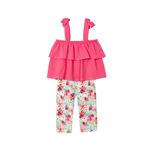 Mayoral Komplet top i legginsy 3710 Kolorowy Regular Fit ze sklepu MODIVO w kategorii Komplety dziewczęce - zdjęcie 181061752