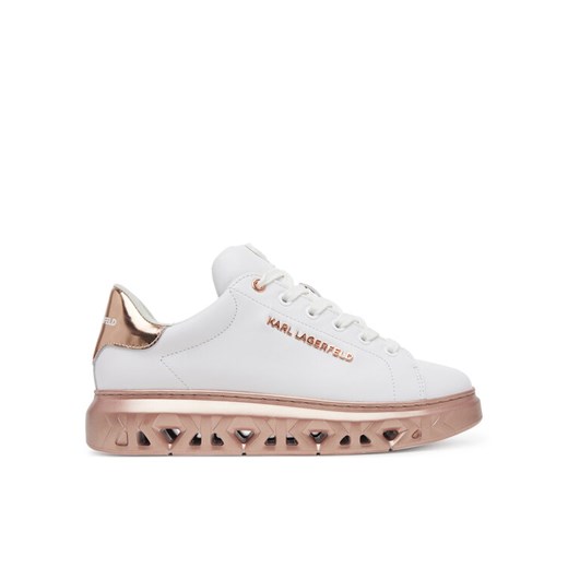 KARL LAGERFELD Sneakersy KL64519A Biały Karl Lagerfeld 37 MODIVO