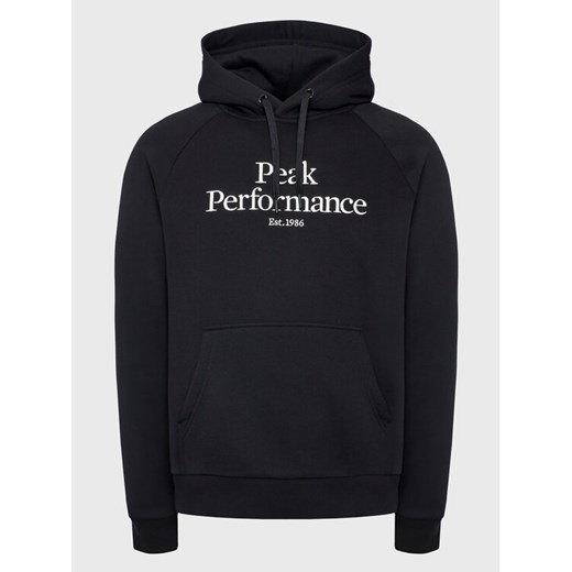 Peak Performance Bluza Original G77756080 Czarny Regular Fit ze sklepu MODIVO w kategorii Bluzy męskie - zdjęcie 181063434