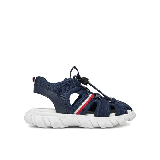 Tommy Hilfiger Sandały T1B2-33895-1591 S Granatowy ze sklepu MODIVO w kategorii Sandały dziecięce - zdjęcie 181066131