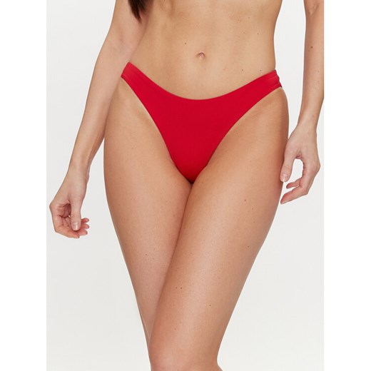 Tommy Hilfiger Dół od bikini UW0UW05304 Czerwony ze sklepu MODIVO w kategorii Stroje kąpielowe - zdjęcie 181067214
