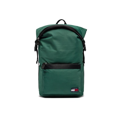 Tommy Jeans Plecak Tjm Daily Rolltop Backpack AM0AM11965 Zielony ze sklepu MODIVO w kategorii Plecaki - zdjęcie 181068684