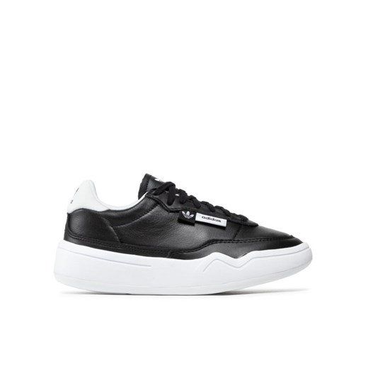 adidas Sneakersy Her Court W GW8213 Czarny ze sklepu MODIVO w kategorii Buty sportowe damskie - zdjęcie 181068944