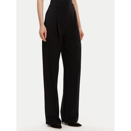 Elisabetta Franchi Spodnie materiałowe PA-081-51E2-V360 Czarny Regular Fit ze sklepu MODIVO w kategorii Spodnie damskie - zdjęcie 181069310