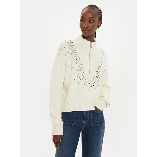 Pinko Sweter Bombay Maglia 104324 A27A Écru Regular Fit Pinko L MODIVO