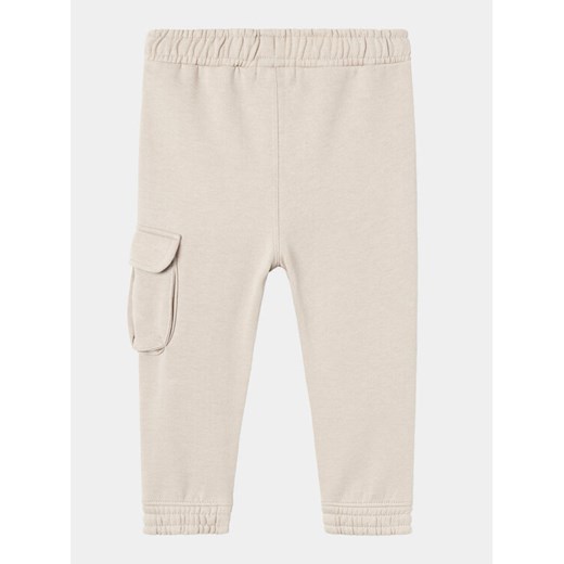 NAME IT Spodnie dresowe Varonto 13225459 Beżowy Regular Fit ze sklepu MODIVO w kategorii Spodnie i półśpiochy - zdjęcie 181072743