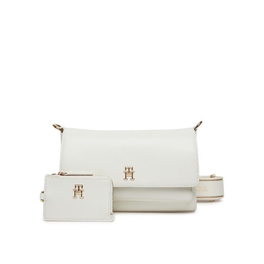 Tommy Hilfiger Torebka Th Joy Crossover AW0AW16813 Écru Tommy Hilfiger 00 MODIVO