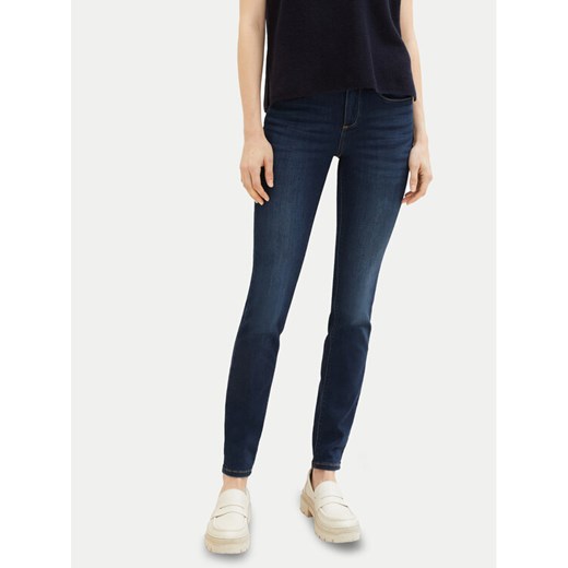 Tom Tailor Jeansy Alexa 1008122 Granatowy Skinny Fit ze sklepu MODIVO w kategorii Jeansy damskie - zdjęcie 181075860