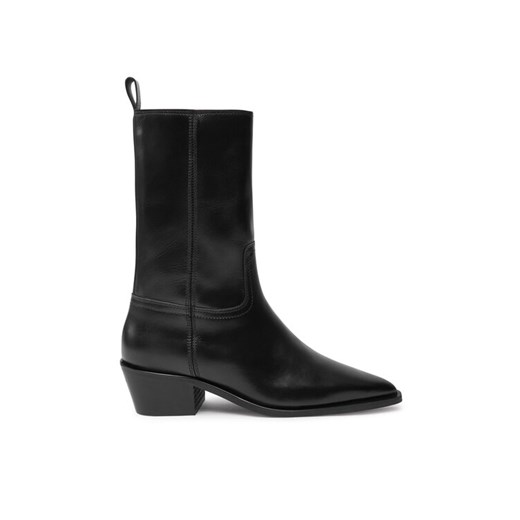 Calvin Klein Jeans Botki Cowboy YW0YW01679 Czarny ze sklepu MODIVO w kategorii Botki - zdjęcie 181077434
