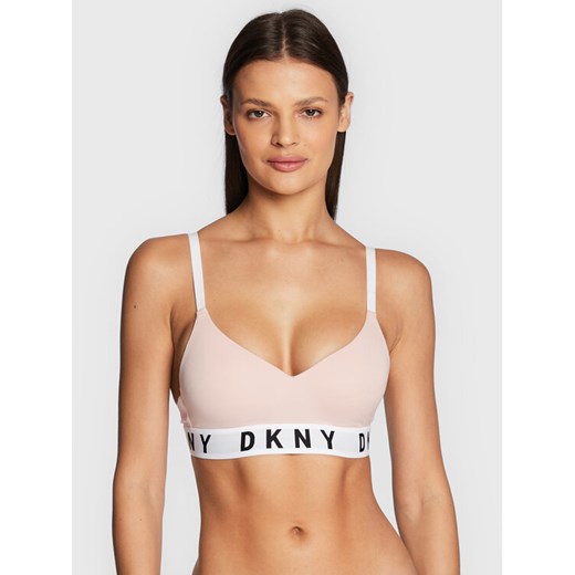 DKNY Biustonosz push-up DK4518 Różowy ze sklepu MODIVO w kategorii Biustonosze - zdjęcie 181078610
