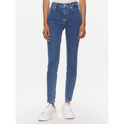 Tommy Jeans Jeansy Nora DW0DW17146 Niebieski Skinny Fit ze sklepu MODIVO w kategorii Jeansy damskie - zdjęcie 181079113