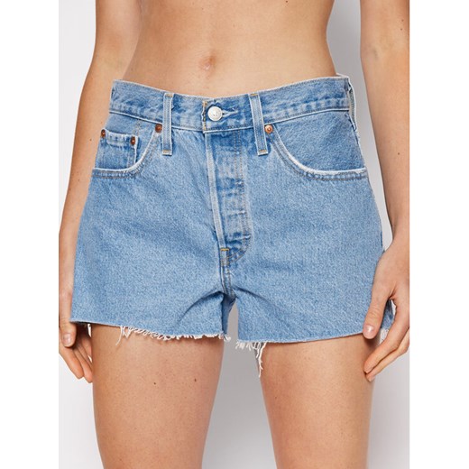 Levi's® Szorty jeansowe 501® 56327-0256 Niebieski Regular Fit 30 MODIVO