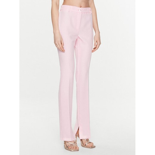 Blugirl Blumarine Spodnie materiałowe RA3032-T3359 Różowy Regular Fit Blugirl Blumarine 44 MODIVO
