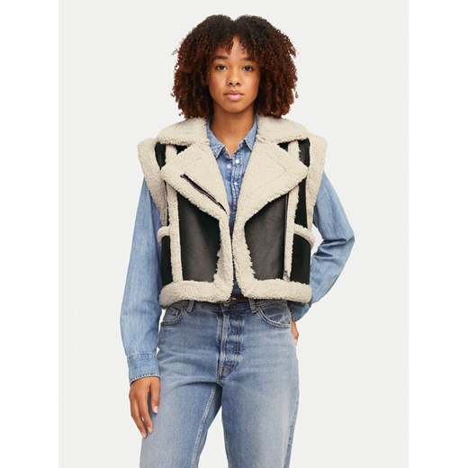 JJXX Kamizelka Joanna 12264943 Czarny Regular Fit ze sklepu MODIVO w kategorii Kamizelki damskie - zdjęcie 181085373