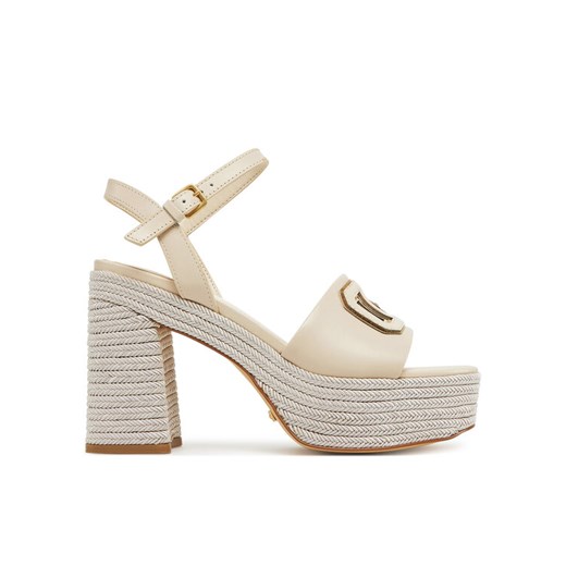 Guess Espadryle FLJFML LEA03 Beżowy Guess 36 MODIVO