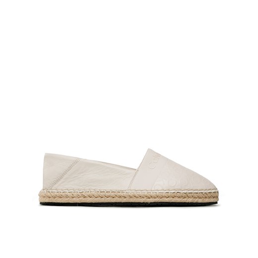 Calvin Klein Espadryle Mono HW0HW01456 Écru Calvin Klein 36 MODIVO