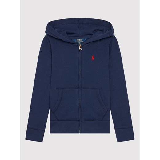 Polo Ralph Lauren Bluza 313833560015 Granatowy Regular Fit ze sklepu MODIVO w kategorii Bluzy chłopięce - zdjęcie 181091064