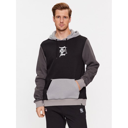 47 Brand Bluza Detroit Tigers BB009PMOPXQ601379JK Czarny Regular Fit ze sklepu MODIVO w kategorii Bluzy męskie - zdjęcie 181091384