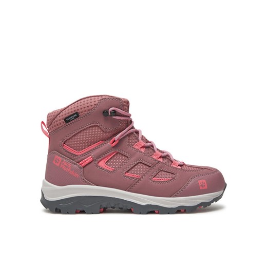 Jack Wolfskin Trekkingi VOJO TEXAPORE MID 4042181-2197 S Różowy ze sklepu MODIVO w kategorii Buty trekkingowe dziecięce - zdjęcie 181091582
