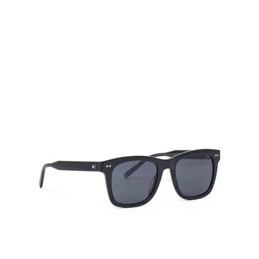 Tommy Hilfiger Okulary przeciwsłoneczne 2184/S 207940 Czarny ze sklepu MODIVO w kategorii Okulary przeciwsłoneczne męskie - zdjęcie 181094741