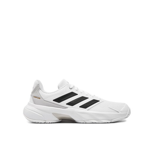 adidas Buty do tenisa CourtJam Control 3 Tennis IF7888 Biały ze sklepu MODIVO w kategorii Buty sportowe męskie - zdjęcie 181094793