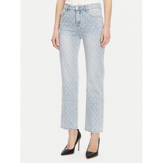 Gaudi Jeansy 511BD26008 Niebieski Straight Fit ze sklepu MODIVO w kategorii Jeansy damskie - zdjęcie 181095144