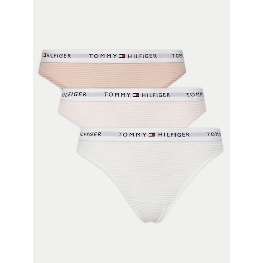 Tommy Hilfiger Komplet 3 par stringów UW0UW05532 Kolorowy ze sklepu MODIVO w kategorii Majtki damskie - zdjęcie 181098294