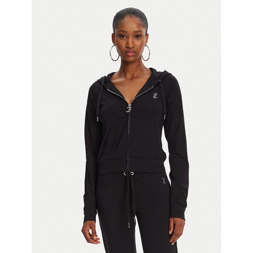 Juicy Couture Bluza Ola JCWAS125310 Czarny Slim Fit ze sklepu MODIVO w kategorii Bluzy damskie - zdjęcie 181100543