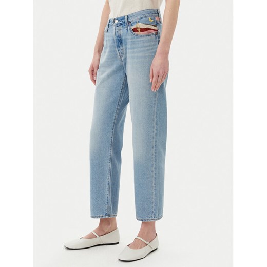 Levi's® Jeansy 501® 90's A9150-0008 Niebieski Loose Fit ze sklepu MODIVO w kategorii Jeansy damskie - zdjęcie 181101984