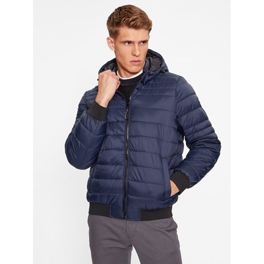 Pepe Jeans Kurtka zimowa Billy PM402865 Granatowy Regular Fit ze sklepu MODIVO w kategorii Kurtki męskie - zdjęcie 181104163