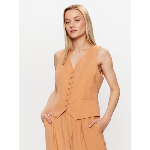 DKNY Kamizelka garniturowa P3ET8R51 Pomarańczowy Regular Fit M MODIVO