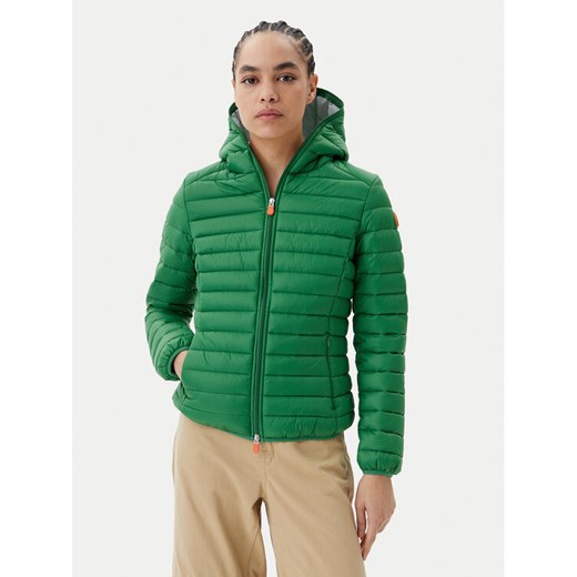 Save The Duck Kurtka przejściowa D33620W GIGA20 Zielony Regular Fit ze sklepu MODIVO w kategorii Kurtki damskie - zdjęcie 181107753