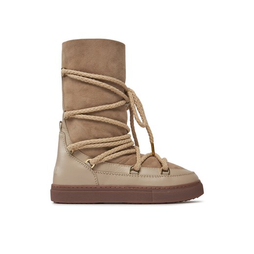 Inuikii Śniegowce Classic High Laced 75107-096 Beżowy ze sklepu MODIVO w kategorii Śniegowce damskie - zdjęcie 181109101