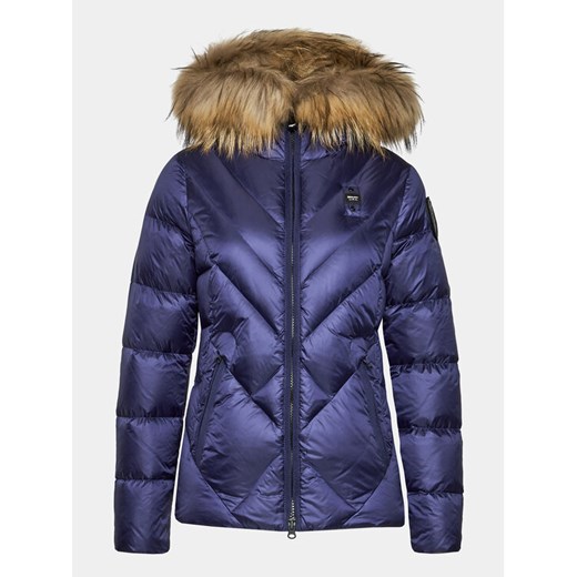 Blauer Kurtka puchowa 23WBLDC03141 Fioletowy Regular Fit ze sklepu MODIVO w kategorii Kurtki damskie - zdjęcie 181109680