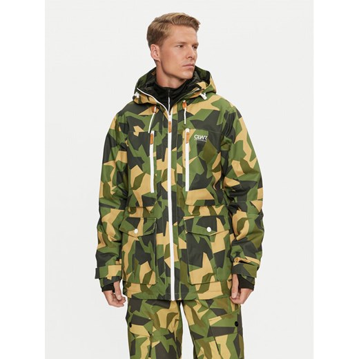 Colourwear Kurtka narciarska Falk Jacket M 7010290 Zielony Regular Fit ze sklepu MODIVO w kategorii Kurtki męskie - zdjęcie 181110600