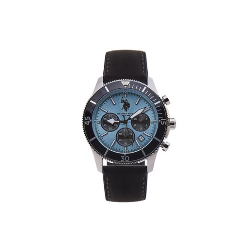 U.S. Polo Assn. Zegarek Alexandre USP7224LB Czarny ze sklepu MODIVO w kategorii Zegarki - zdjęcie 181111024