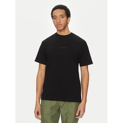 Vans T-Shirt Essential VN000HPZ Czarny Loose Fit ze sklepu MODIVO w kategorii T-shirty męskie - zdjęcie 181112031