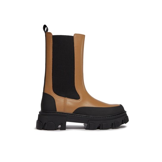 DKNY Botki Jonie K3366233 Brązowy 36 MODIVO