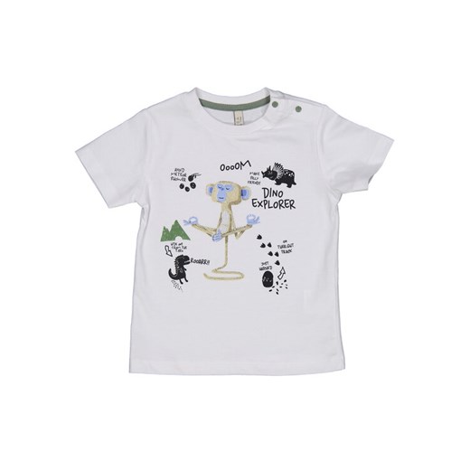 Birba Trybeyond T-Shirt 999 64094 00 D Biały Regular Fit Birba Trybeyond 4Y MODIVO